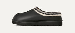 UGG Tasman Noir: Premium Leather Slipper with Sustainable Comfort