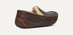 Ascot Matte Leather Slipper: Plush Comfort for Indoor & Outdoor