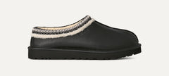 UGG Tasman Noir: Premium Leather Slipper with Sustainable Comfort