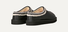 UGG Tasman Noir: Premium Leather Slipper with Sustainable Comfort