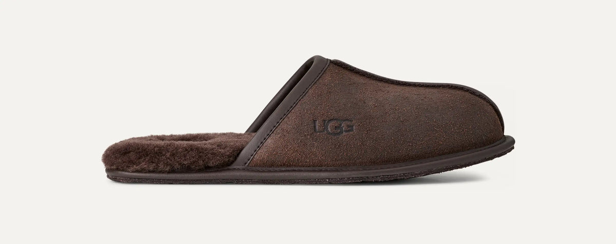 Distressed Suede Scuff Slipper with UGGplush™ Lining